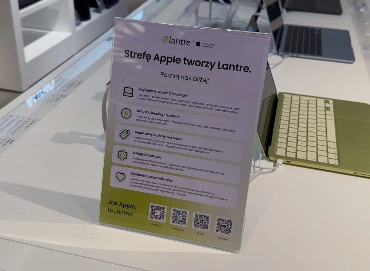 Strefa Lantre w salonie Sony Centre