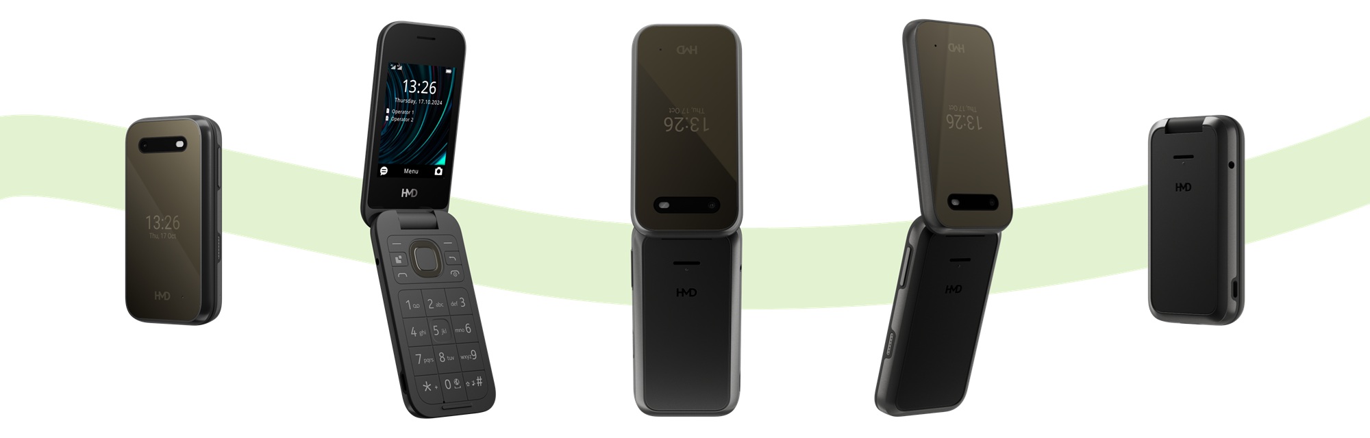 telefon dla seniora hmd 2660 flip senior edition
