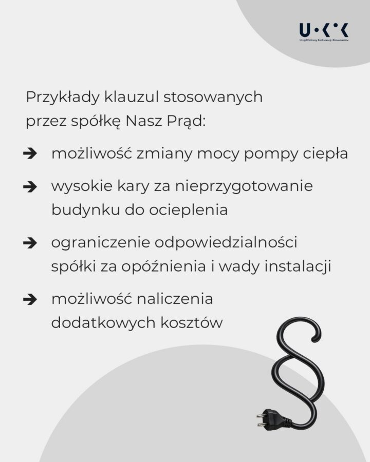 uokik kara dla spółki nasz prąd